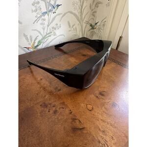 Solar Shield Polarized Fit Over Sunglasses,Size M/L 100% UV, Black